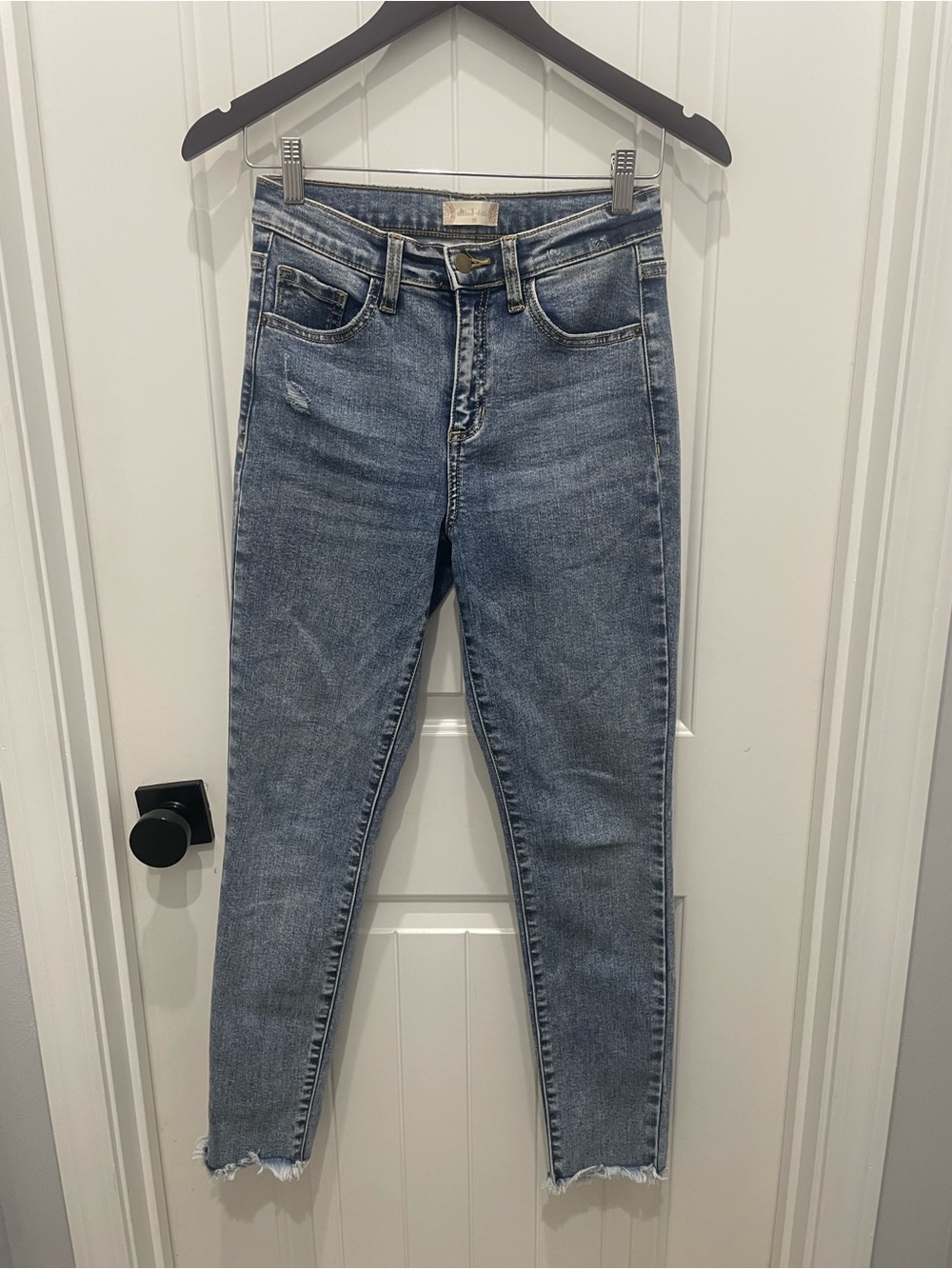 Women's altard state High-Rise Skinny Jeans in Light Blue Denim